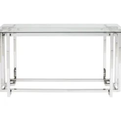 Kommoden & Sideboards-KARE Design Konsole Clara Silber 145X76Cm