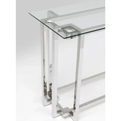Kommoden & Sideboards-KARE Design Konsole Clara Silber 145X76Cm