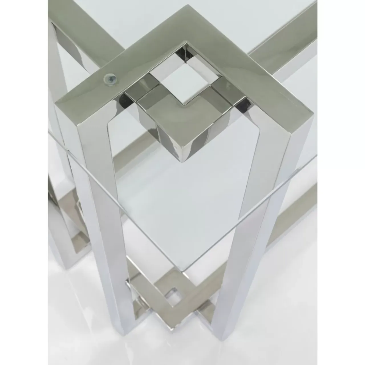 Kommoden & Sideboards-KARE Design Konsole Clara Silber 145X76Cm