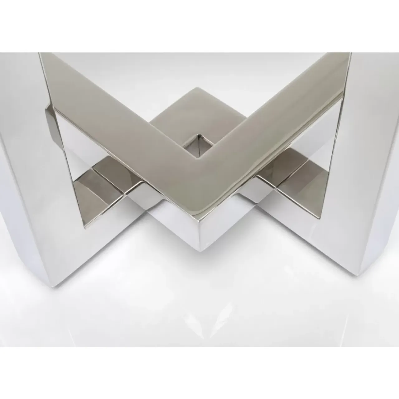 Kommoden & Sideboards-KARE Design Konsole Clara Silber 145X76Cm