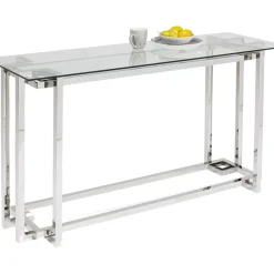 Kommoden & Sideboards-KARE Design Konsole Clara Silber 145X76Cm