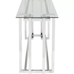 Kommoden & Sideboards-KARE Design Konsole Clara Silber 145X76Cm