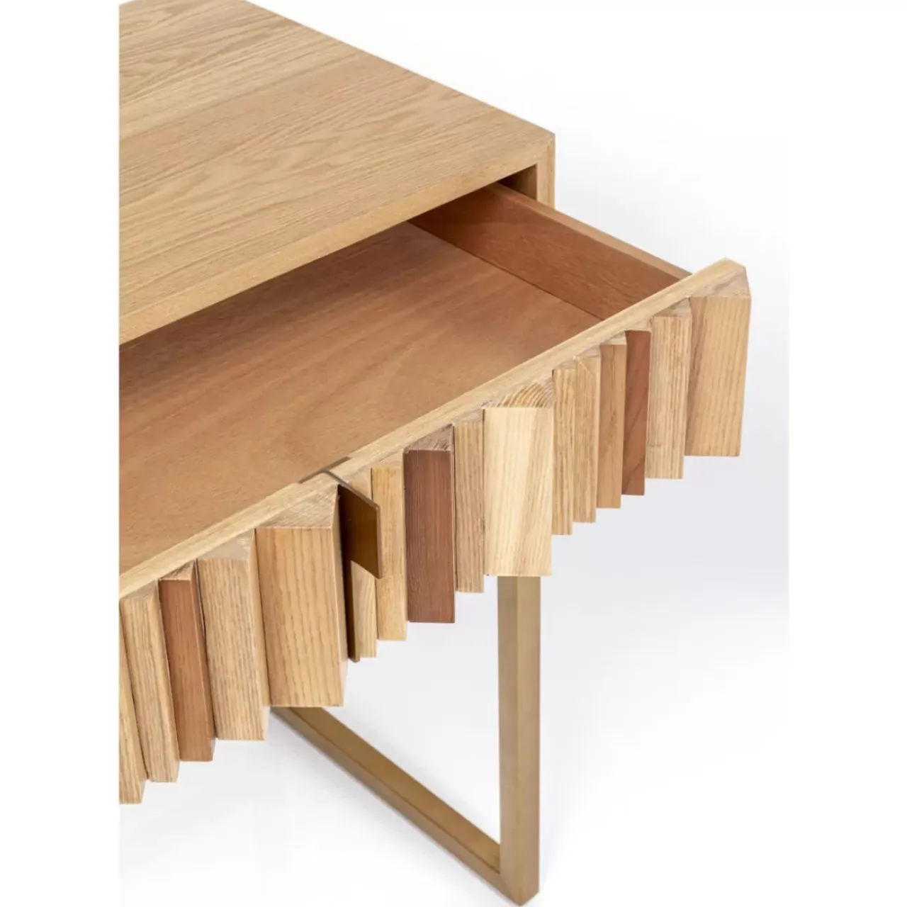 Kommoden & Sideboards-KARE Design Konsole Concertina Natur 136X40Cm