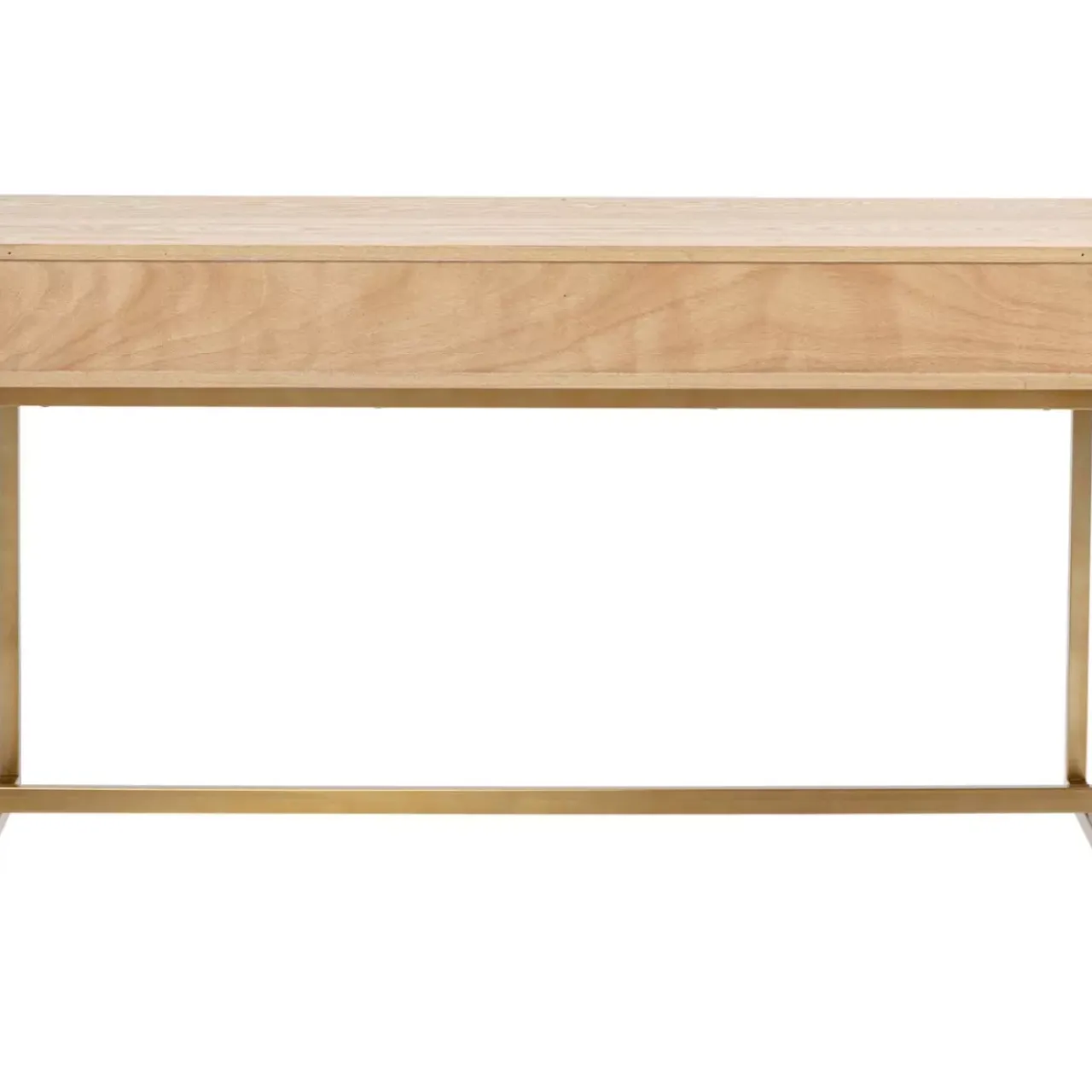 Kommoden & Sideboards-KARE Design Konsole Concertina Natur 136X40Cm