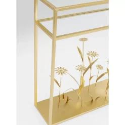 Kommoden & Sideboards-KARE Design Konsole Flower Meadow Gold 100