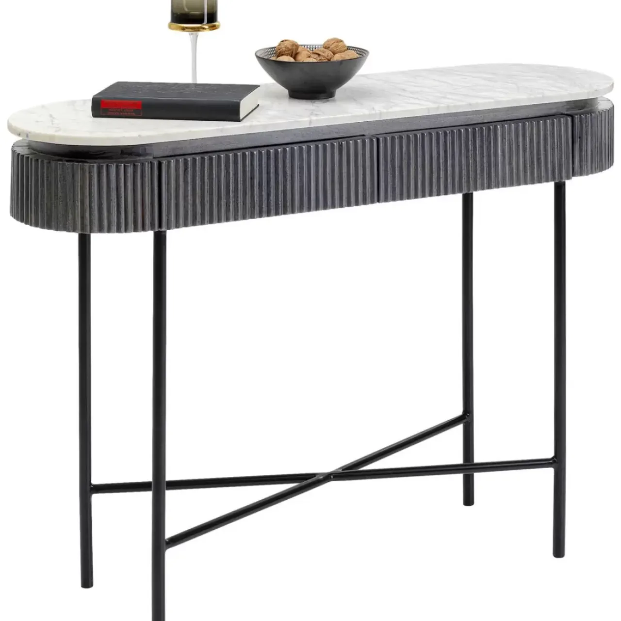 Kommoden & Sideboards-KARE Design Konsole Glenn 100X32
