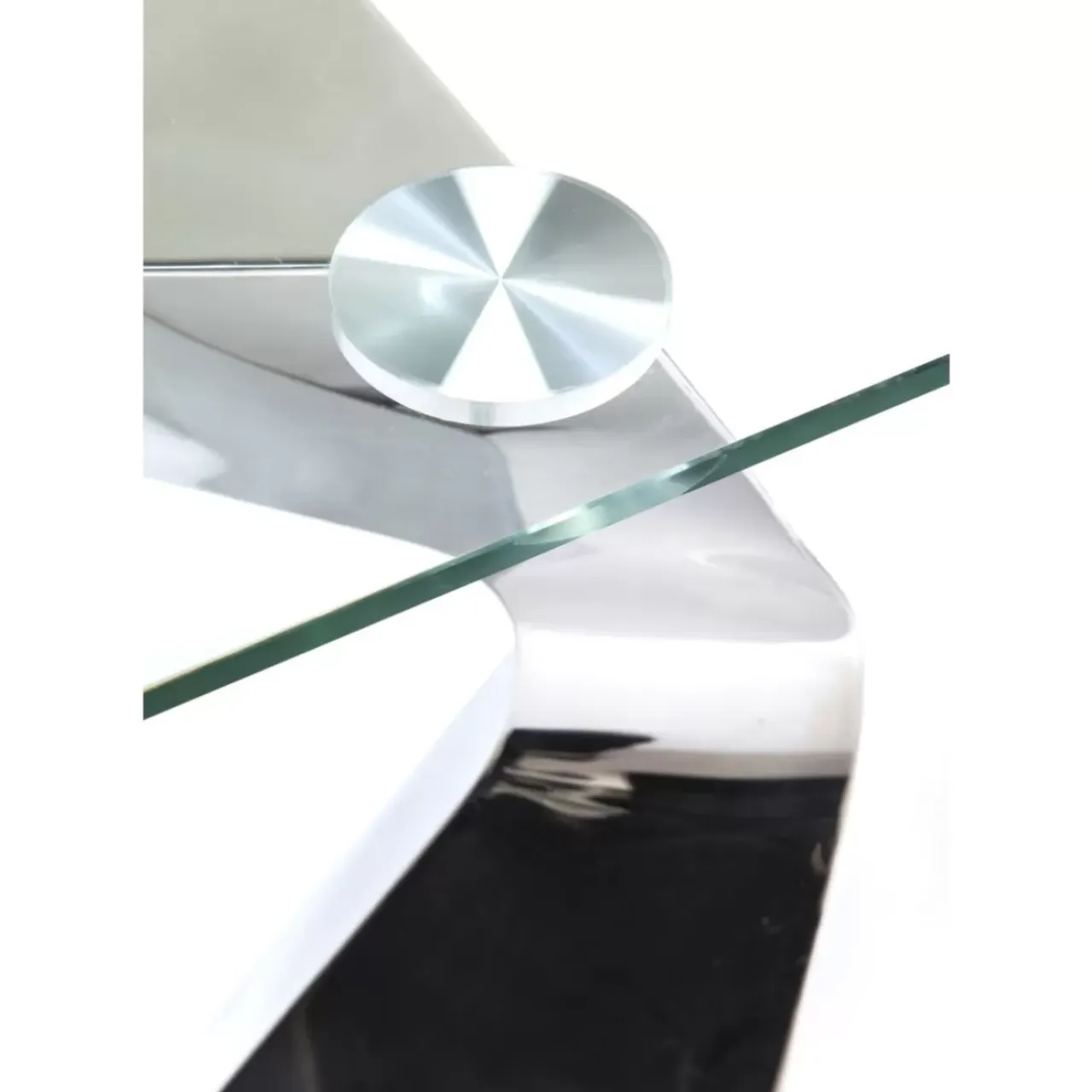 Kommoden & Sideboards-KARE Design Konsole Gloria Chrome