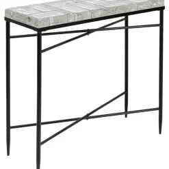 Kommoden & Sideboards-KARE Design Konsole Iceline Schwarz 82X76Cm