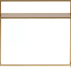Kommoden & Sideboards-KARE Design Konsole Loft Gold 85X80Cm