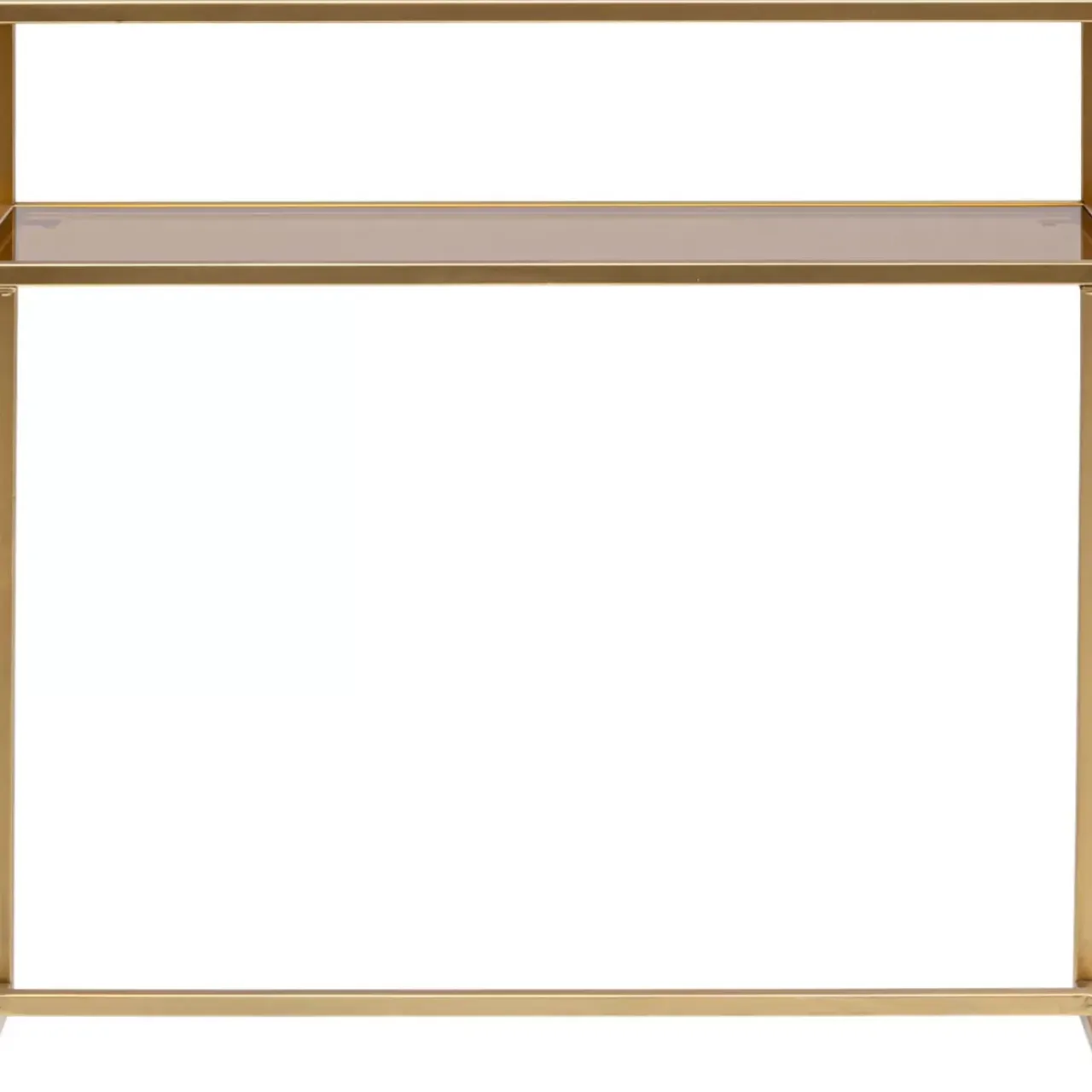 Kommoden & Sideboards-KARE Design Konsole Loft Gold 85X80Cm