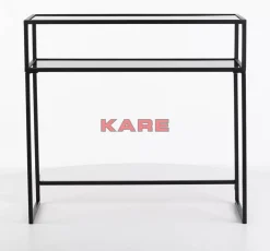 Kommoden & Sideboards-KARE Design Konsole Loft Schwarz 80X85