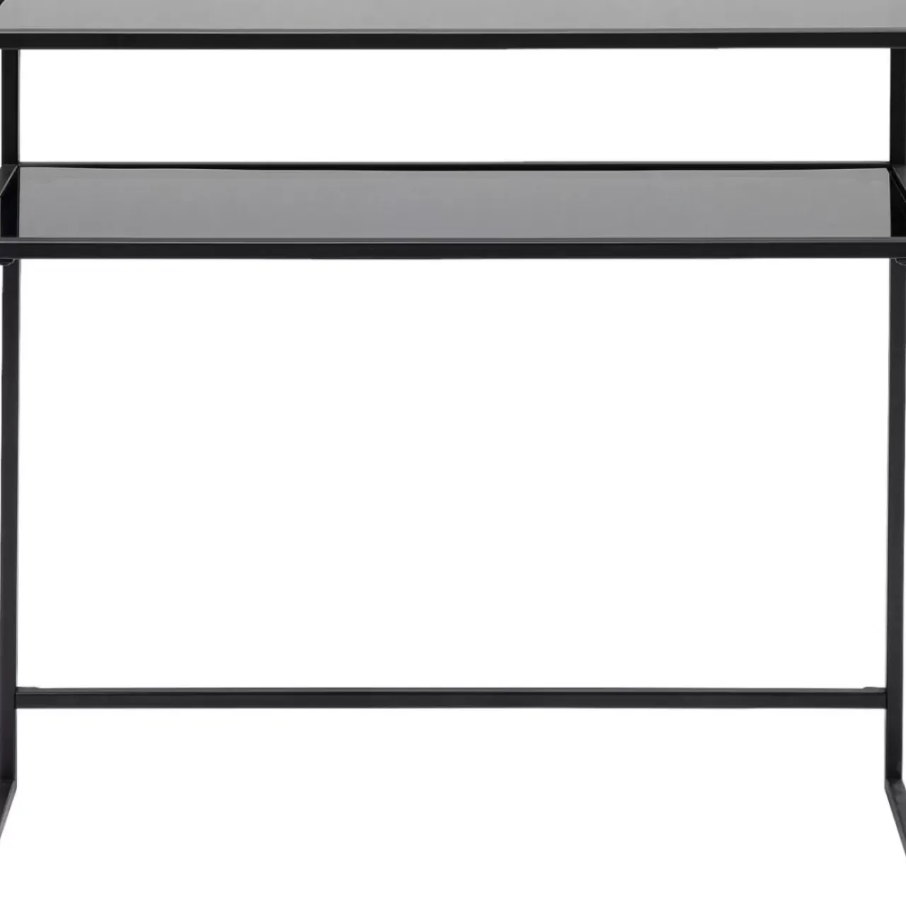 Kommoden & Sideboards-KARE Design Konsole Loft Schwarz 80X85