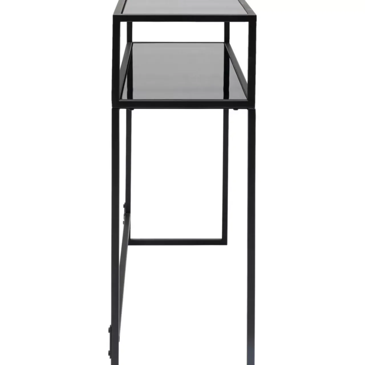 Kommoden & Sideboards-KARE Design Konsole Loft Schwarz 80X85