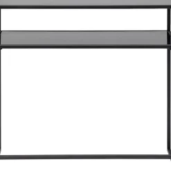 Kommoden & Sideboards-KARE Design Konsole Loft Schwarz 80X85