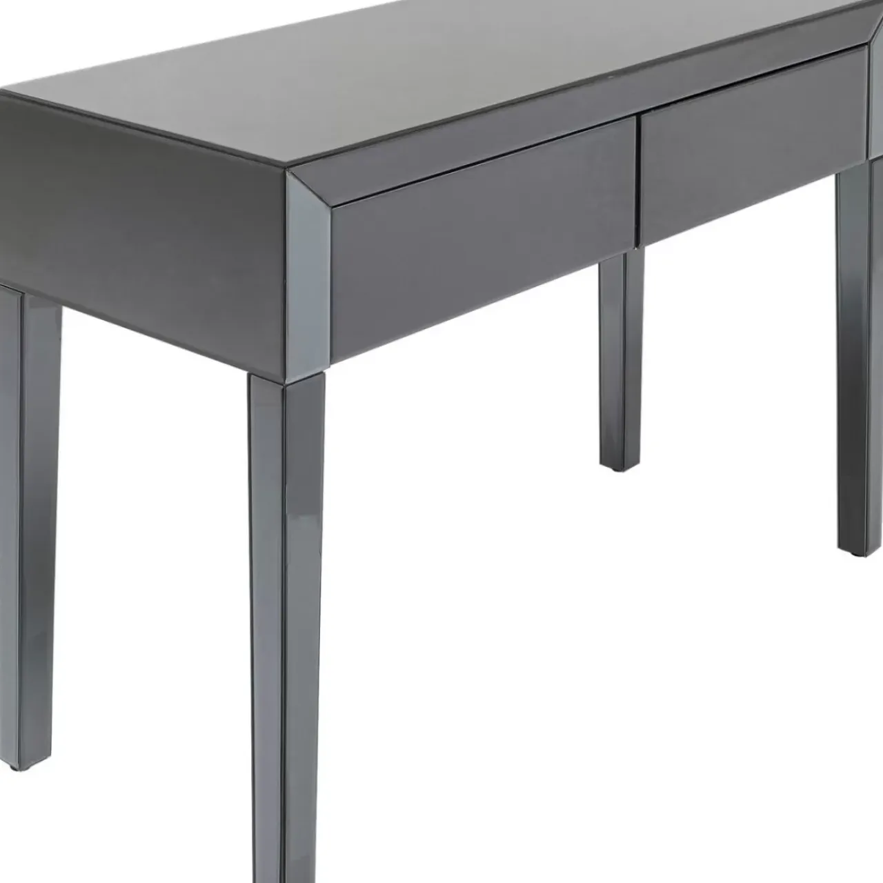 Kommoden & Sideboards-KARE Design Konsole Luxury Push Grau