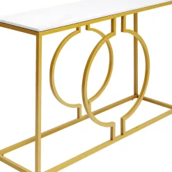 Kommoden & Sideboards-KARE Design Konsole Miami Loft Caramel 120Cm