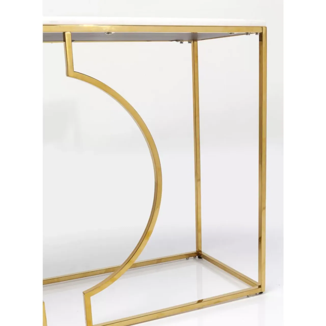 Kommoden & Sideboards-KARE Design Konsole Miami Loft Gold 120Cm