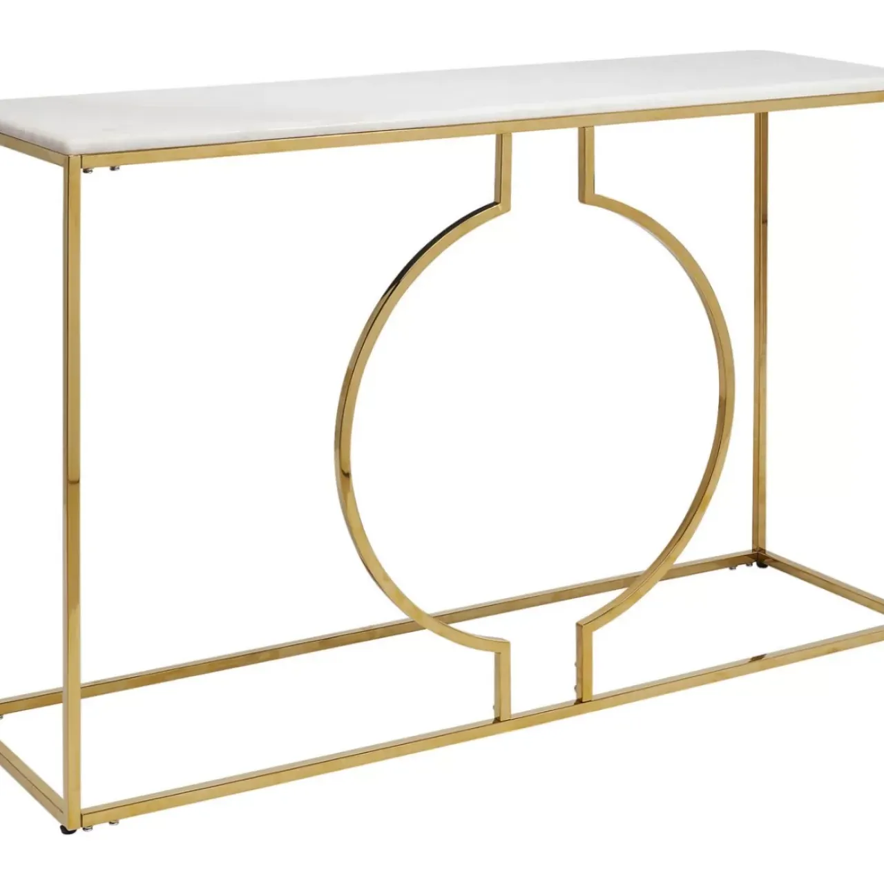 Kommoden & Sideboards-KARE Design Konsole Miami Loft Gold 120Cm