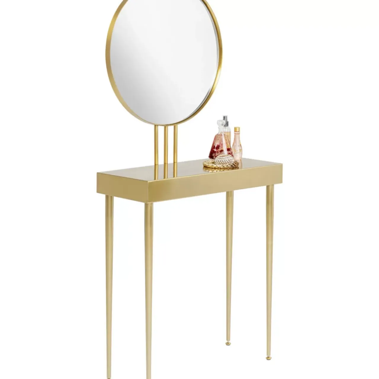 Kommoden & Sideboards-KARE Design Konsole Mit Spiegel Curve Art 153X70
