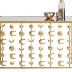 Kommoden & Sideboards-KARE Design Konsole Moons 107X35,5Cm