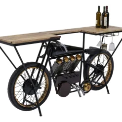 Kommoden & Sideboards-KARE Design Konsole Motorbike Schwarz