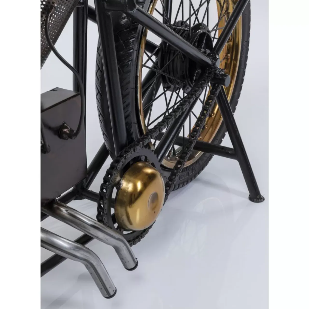Kommoden & Sideboards-KARE Design Konsole Motorbike Schwarz