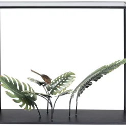 Kommoden & Sideboards-KARE Design Konsole Palms Schwarz 100X86Cm