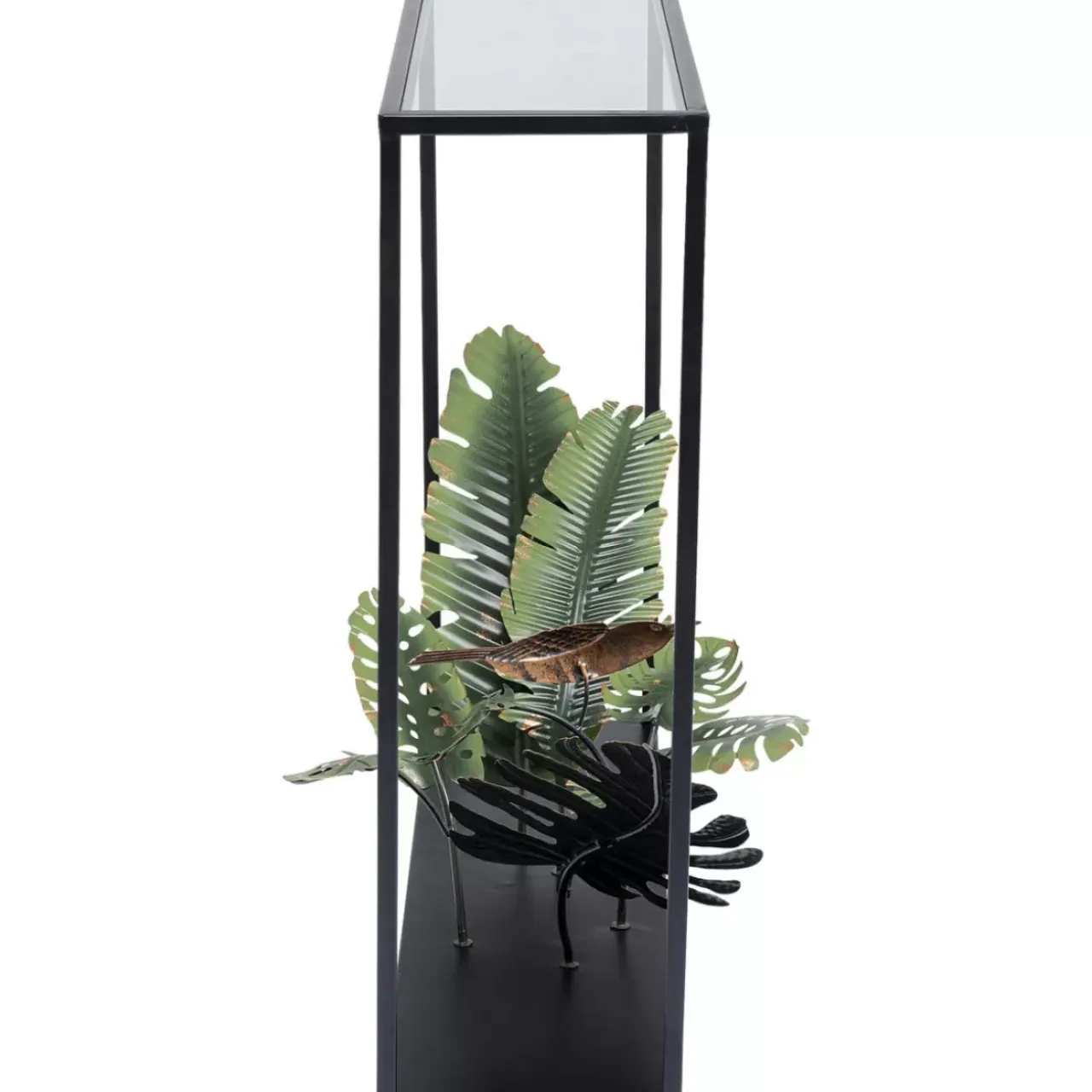 Kommoden & Sideboards-KARE Design Konsole Palms Schwarz 100X86Cm