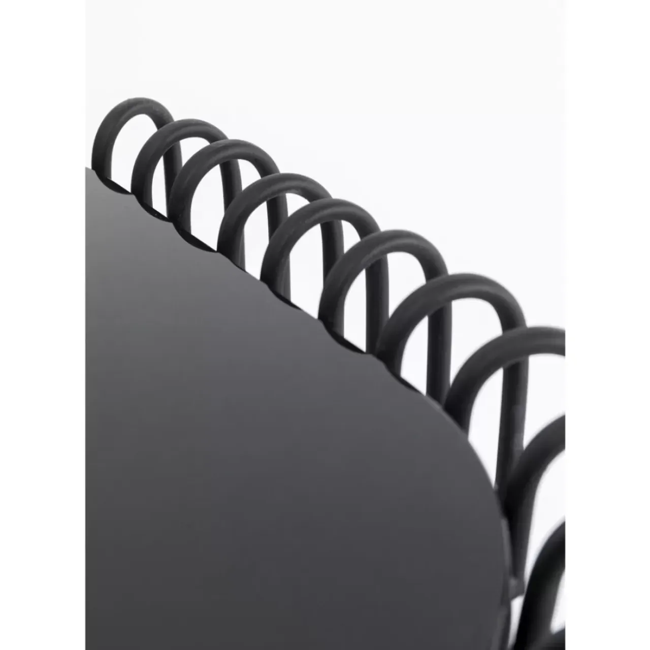 Kommoden & Sideboards-KARE Design Konsole Wire Glas Schwarz 142X89Cm