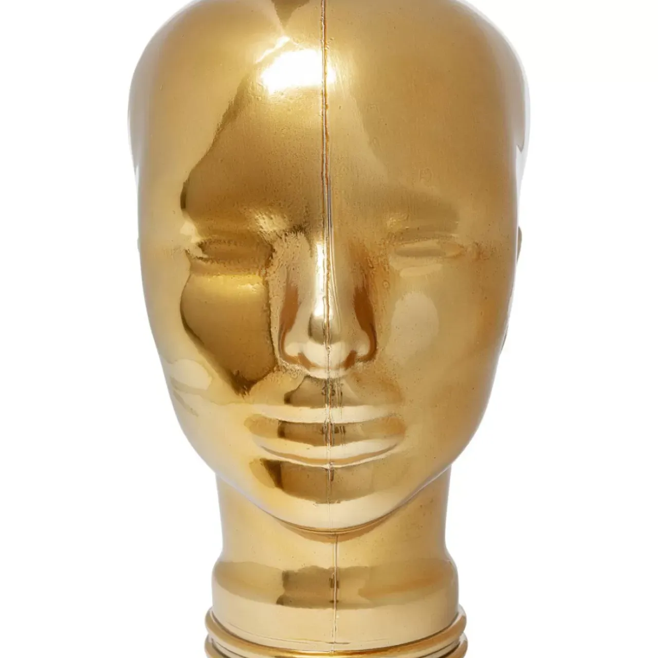 Deko & Geschenkartikel-KARE Design Kopfhorerstander Gold Metallic