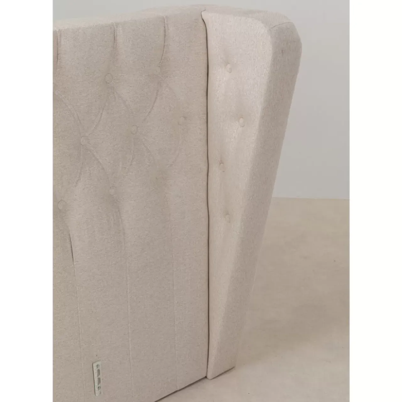 Betten-KARE Design Kopfteil Benito Moon Creme 160Cm