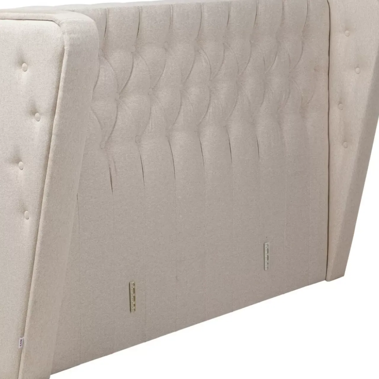 Betten-KARE Design Kopfteil Benito Moon Creme 160Cm
