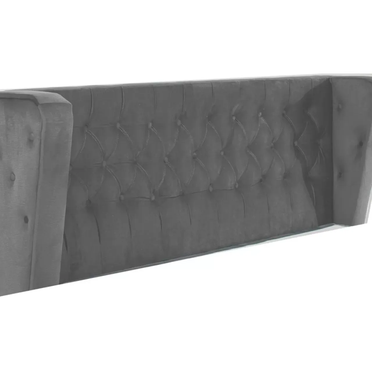Betten-KARE Design Kopfteil Benito Moon Grau 180Cm