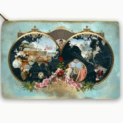 Deko & Geschenkartikel-KARE Design Kosmetiktasche Orbis Tabula