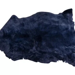 Teppiche-KARE Design Lammfell Heidi Blau 85X60Cm