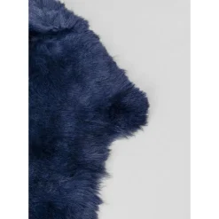 Teppiche-KARE Design Lammfell Heidi Blau 85X60Cm