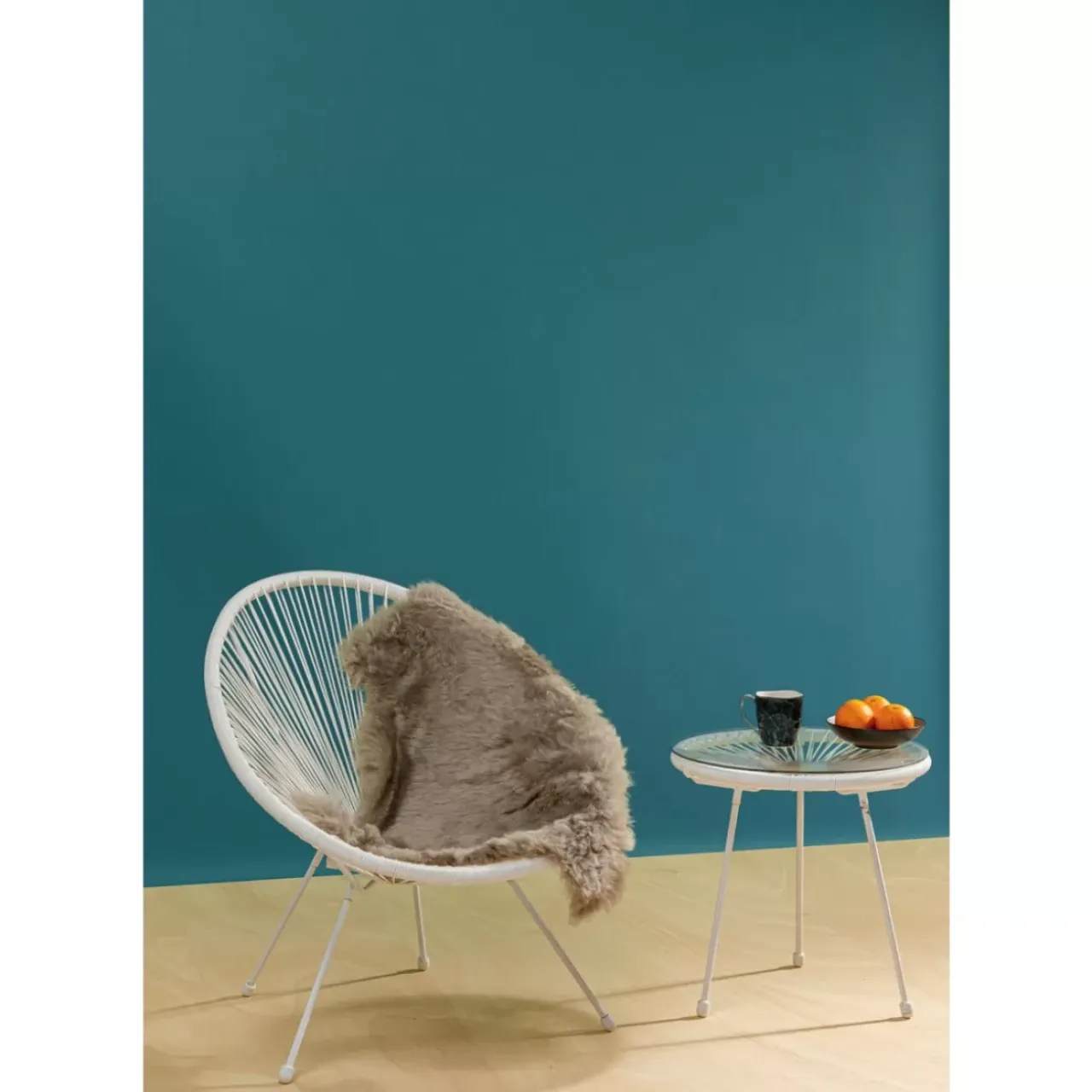 Teppiche-KARE Design Lammfell Heidi Grau 85X65Cm