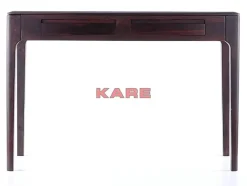 Tische-KARE Design Laptop Schreibtisch Brooklyn Walnut 110X40Cm