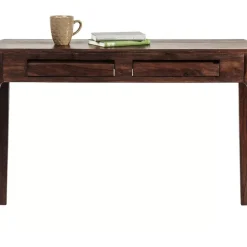 Tische-KARE Design Laptop Schreibtisch Brooklyn Walnut 110X40Cm