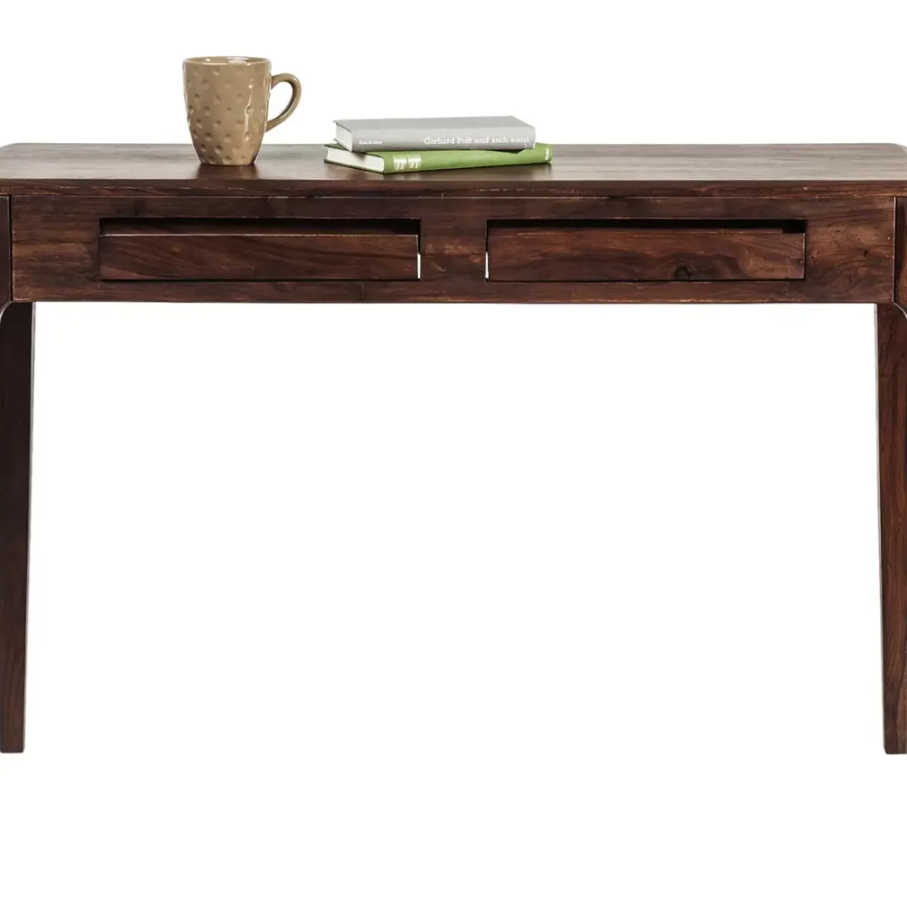 Tische-KARE Design Laptop Schreibtisch Brooklyn Walnut 110X40Cm