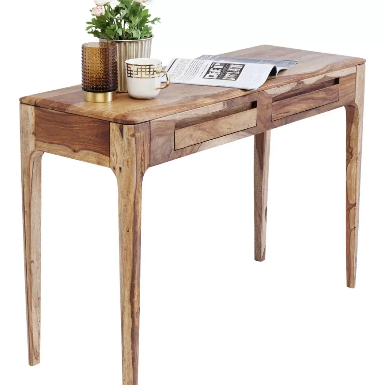 Tische-KARE Design Laptop Schreibtisch Brooklyn Nature 110X40Cm