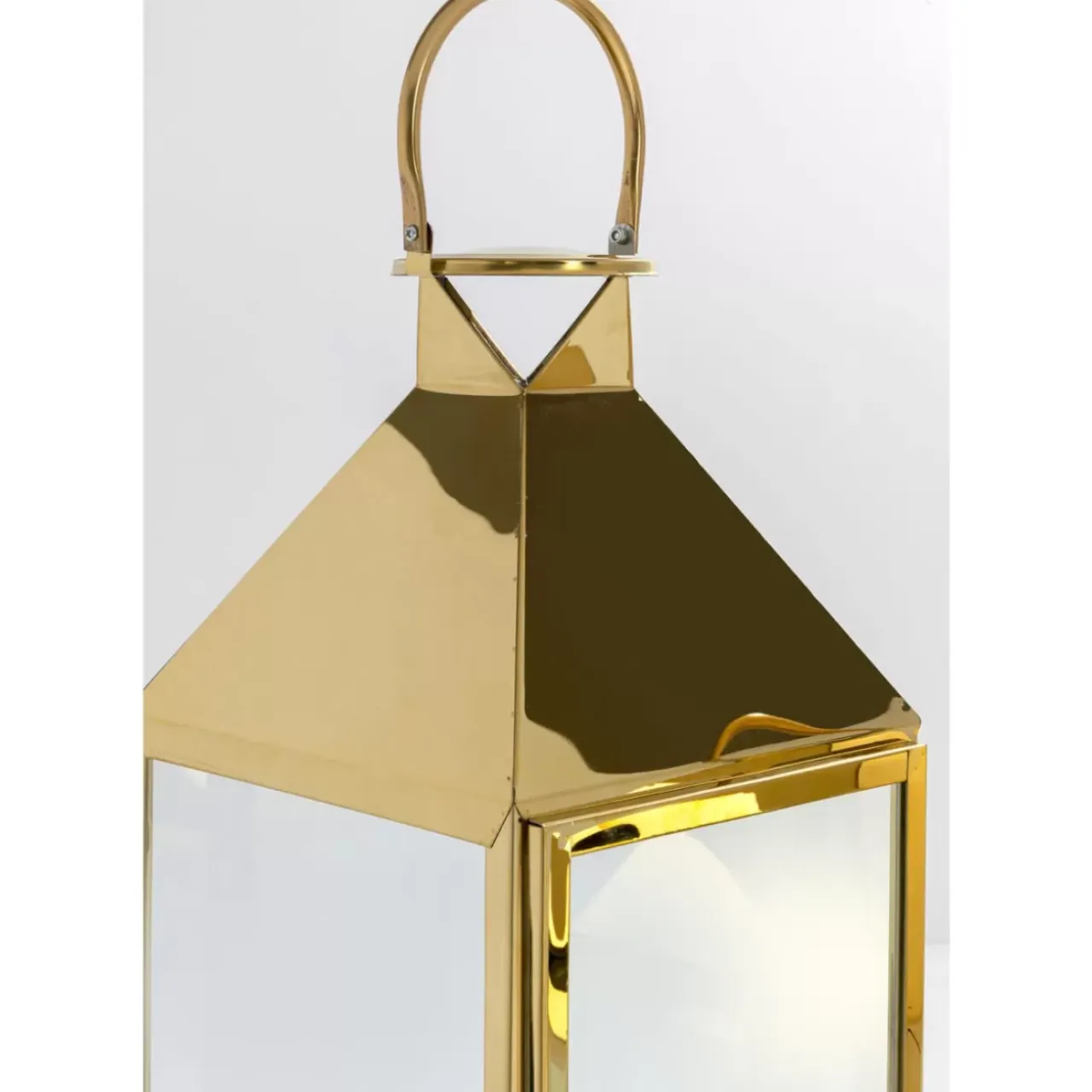 Kerzenständer & Laternen-KARE Design Laterne Giardino Gold (4/Set)