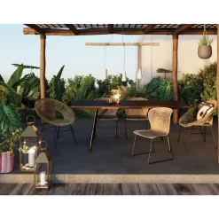 Kerzenständer & Laternen-KARE Design Laterne Giardino Gold (4/Set)