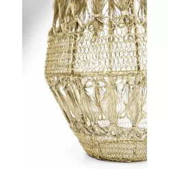 Kerzenständer & Laternen-KARE Design Laterne Hayat Brass 33Cm