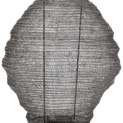 Kerzenständer & Laternen-KARE Design Laterne Mesh Schwarz O40Cm