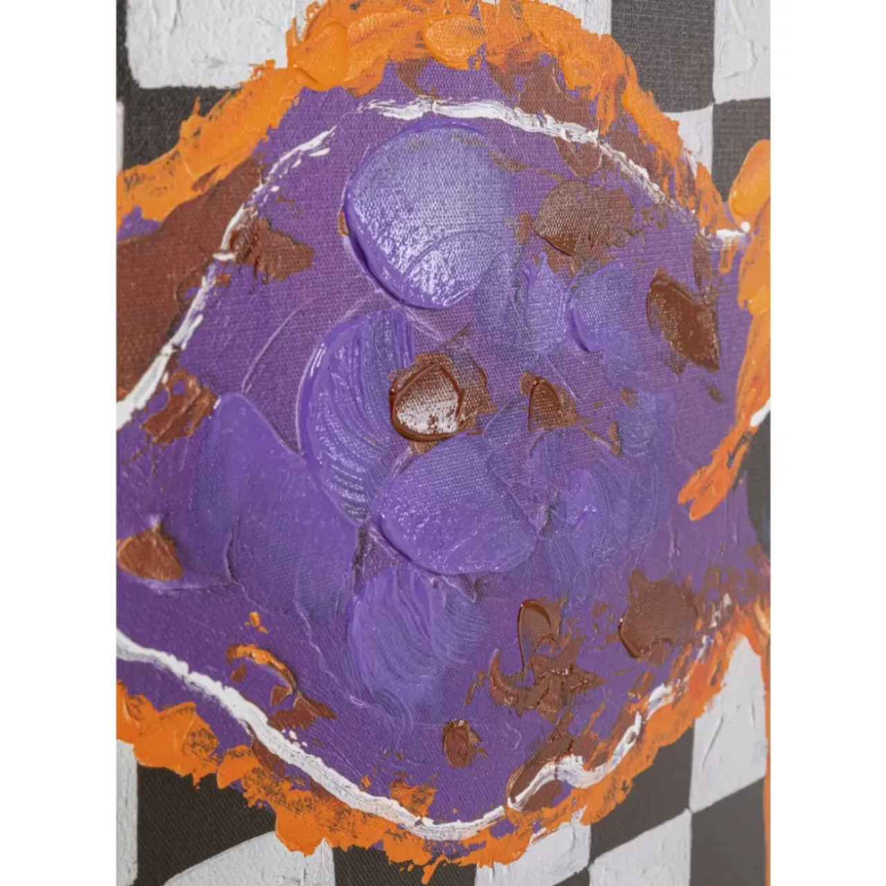 Bilder-KARE Design Leinwandbild Colorful Cows 120X90Cm