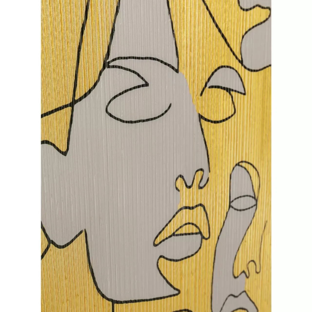 Bilder-KARE Design Leinwandbild Faces 70X100Cm