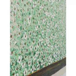 Bilder-KARE Design Leinwandbild Flower Boat Beige Grun 80X100Cm