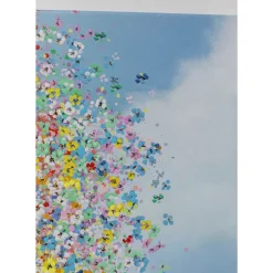 Bilder-KARE Design Leinwandbild Flying Elephant In Day 120X160Cm