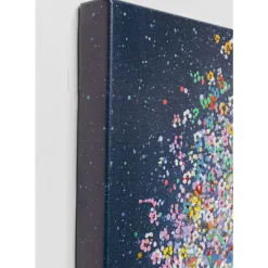 Bilder-KARE Design Leinwandbild Flying Elephant At Night 120X160Cm